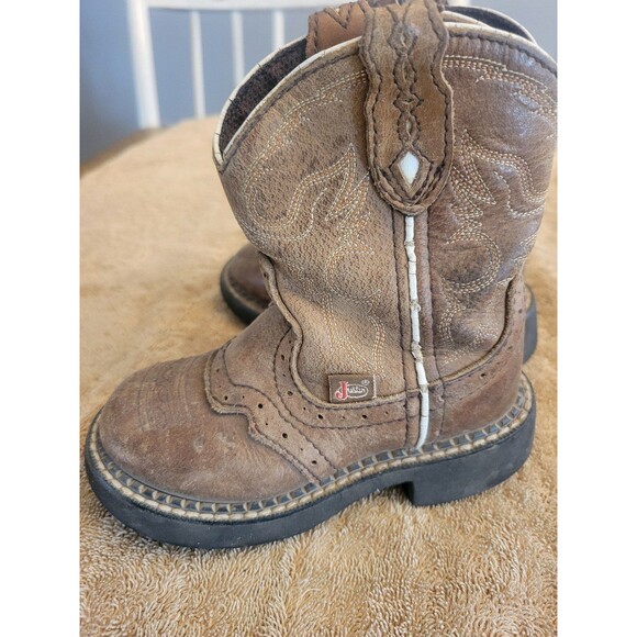 JUSTIN GYPSY cowgirl boots 7 - Picture 2 of 3